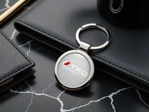 Toyota TRD Portachiavi Lusso Acciaio Premium Pro
